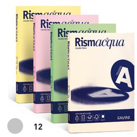 Carta RISMACQUA 140gr A4 200fg ghiaccio 12 FAVINI