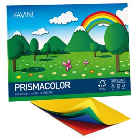 Album PRISMACOLOR 10fg 128gr 240x330mm monoruvido FAVINI