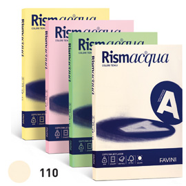 Carta RISMACQUA 140gr A3 200fg avorio 110 FAVINI