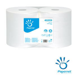 BOBINA PULIUNTO PAPERNET SPECIAL VIRGIN MICROGOFFRATO - 231,8mt