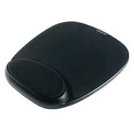 MOUSEPAD C/ POGGIAPOLSI COMFORT GEL NERO KENSINGTON