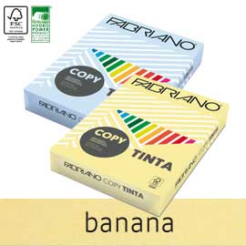 CARTA COPY TINTA A3 80GR 250FG COL.TENUE BANANA