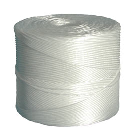 BOBINA DI SPAGO BIANCO IN FIBRA PPL 1/500 1000MT 2KG