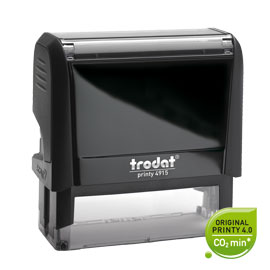 TIMBRO TRODAT PRINTY 4911 4.0 38X14 ECOBLACK