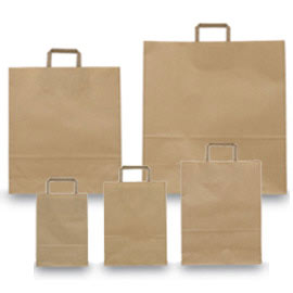 SCATOLA 350 SHOPPERS 22X10X29CM AVANA NEUTRO PIATTINA