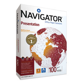 CARTA NAVIGATOR presentation A4 100GR 500FG 210X297MM