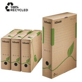 SCATOLA ARCHIVIO EcoBox 80 32,7x23,3x8cm ESSELTE