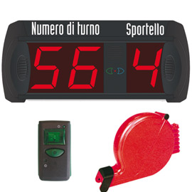 KIT COMPLETO ELIMINA CODE Multifunzione (2 Numeri + 9 sportelli) Printex