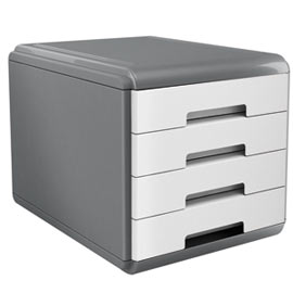 CASSETTIERA 4 CASSETTI BIANCO MyDesk ARDA