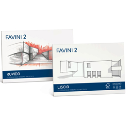 ALBUM FAVINI 2 33X48CM 110GR 10FG RUVIDO