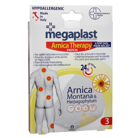 Scatola 3 CEROTTI ARNICA 9x14cm Megaplast