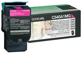 TONER RETURN PROGRAM MAGENTA C540 C543 C544 X543 CAPACITA' STANDARD