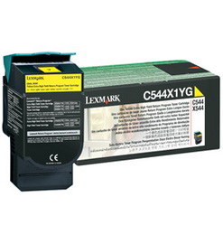 TONER RETURN PROGRAM GIALLO C544 X544 ALTISSIMA CAPACITA'