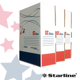 SCATOLE ARCHIVIO ST-BOX A4 24,5x32,5cm - Dorso 10cm Starline