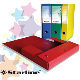 SCATOLA PROGETTO KingPro 6 GIALLO c/portaetichetta STARLINE