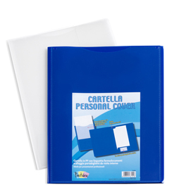 Conf 5 cartelle in pp personal cover blu 240x320mm Iternet