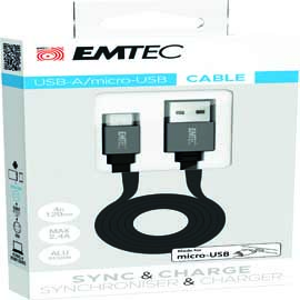 Emtec Cavo USB-A to micro-USB T700