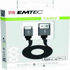 Emtec Cavo USB-A to type C T700