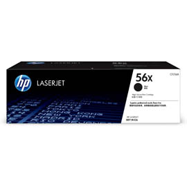 Toner nero ad alta capacita' LaserJet HP 56X