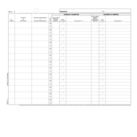 REGISTRO CARICO/SCARICO RIFIUTI DETENTORI MOD.A 22,5X29,7 100PAG