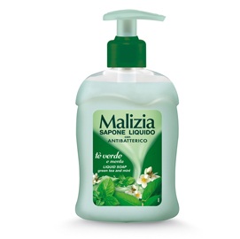 Sapone liquido mani antibatterico Malizia 300ml