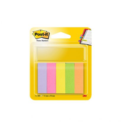 SEGNAPAGINA Post-it 670-5 (500FG) 5COLORI INDEX 15X50MM IN CARTA