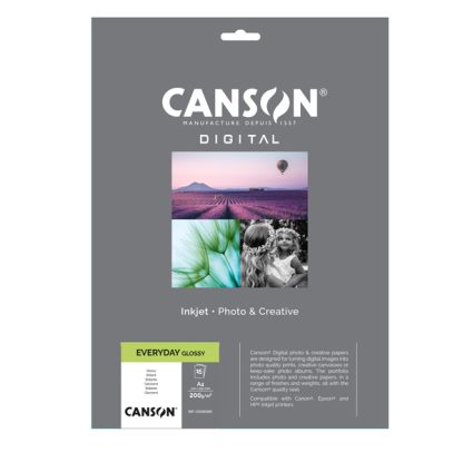 Carta InkJet EVERYDAY A4 15fg 200gr Glossy Canson